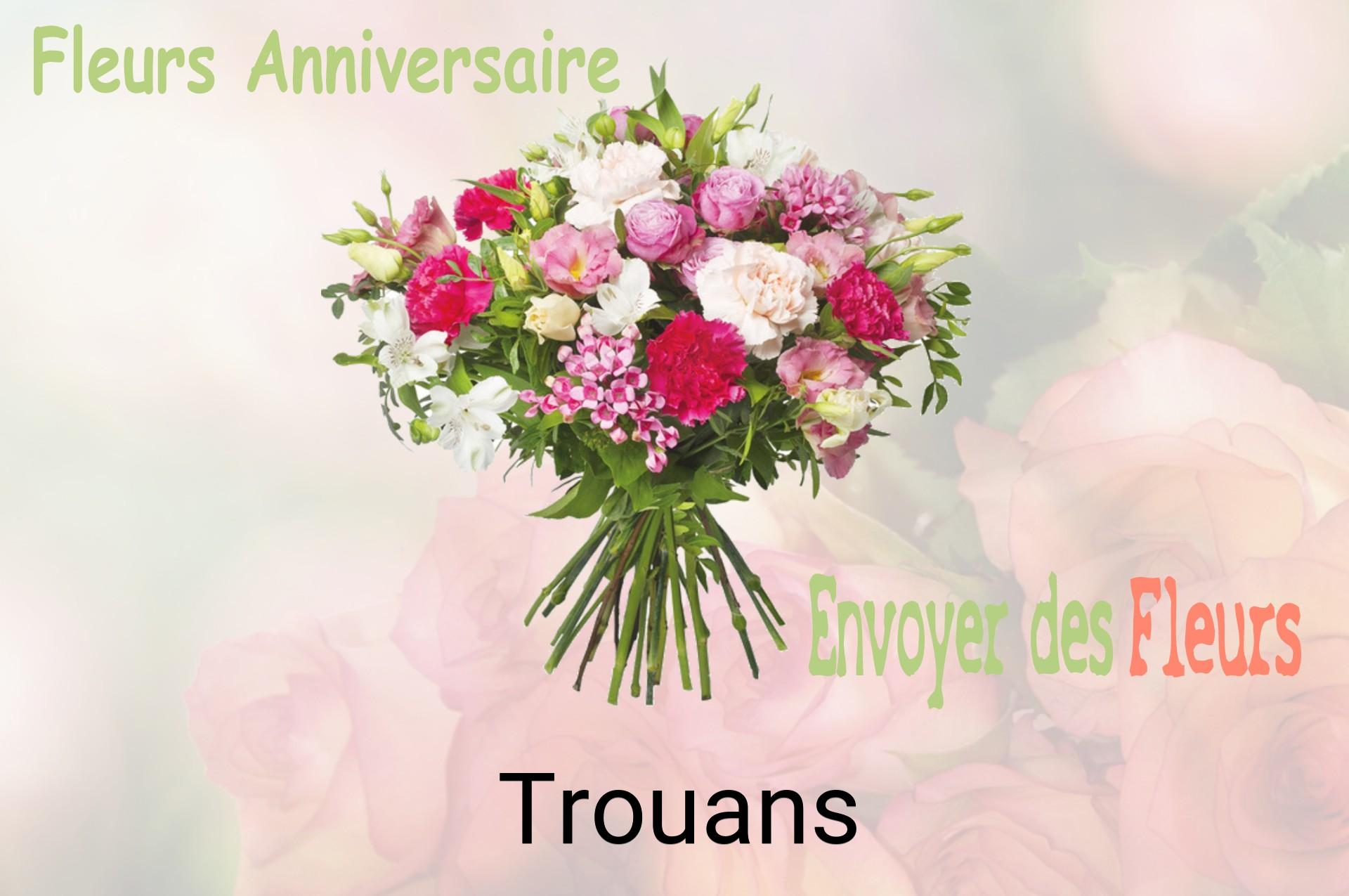 Bouquet de fleurs d’anniversaire livré à Trouans